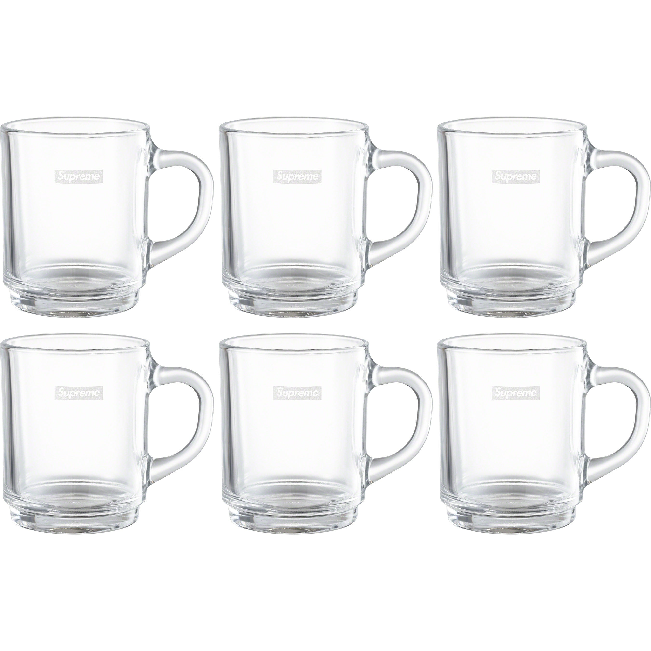 Supreme®/Duralex Glass Mugs (Set of 6) view 5